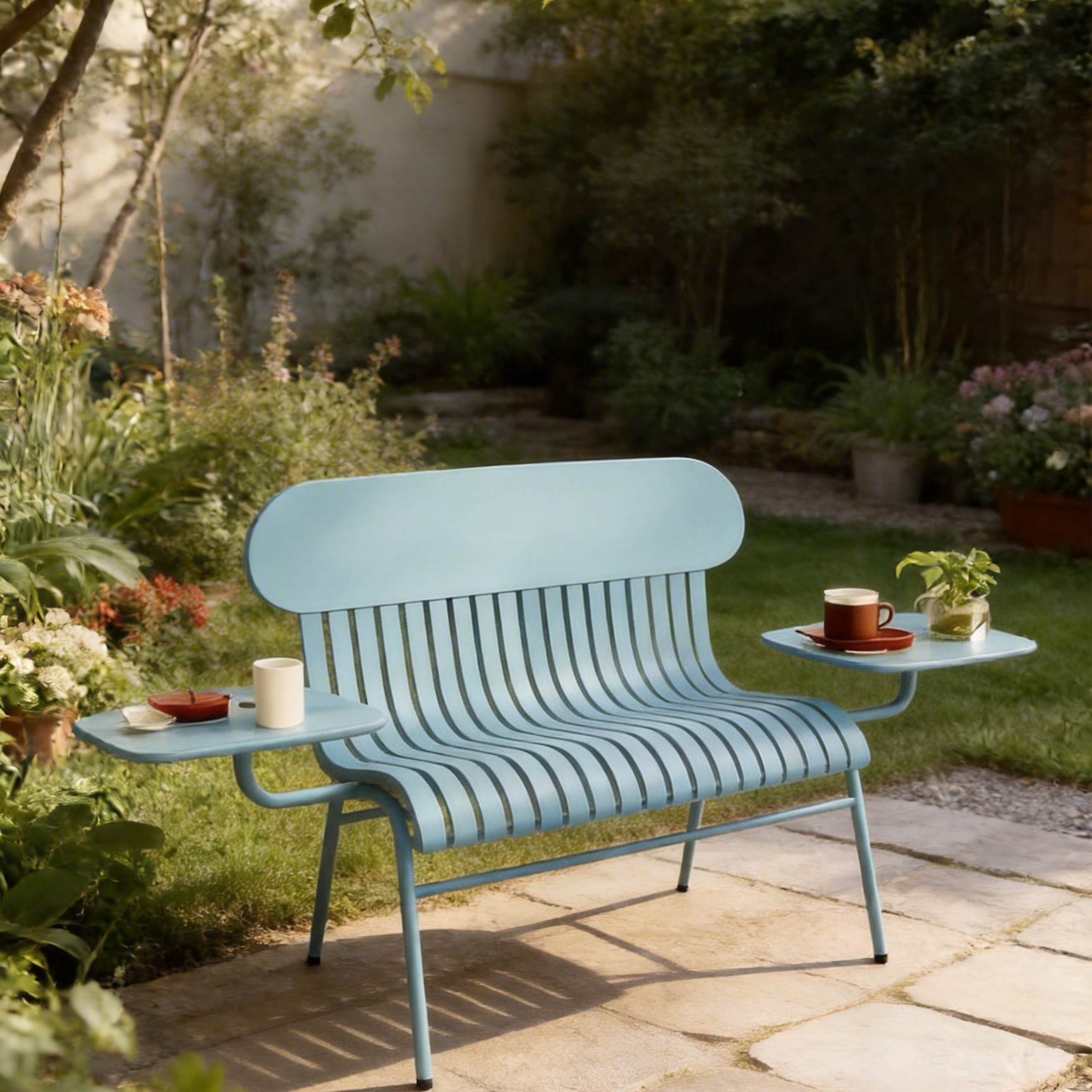 HYS Outdoor Double Chair Milk  – Coffee Tea Garden recenzja i cena