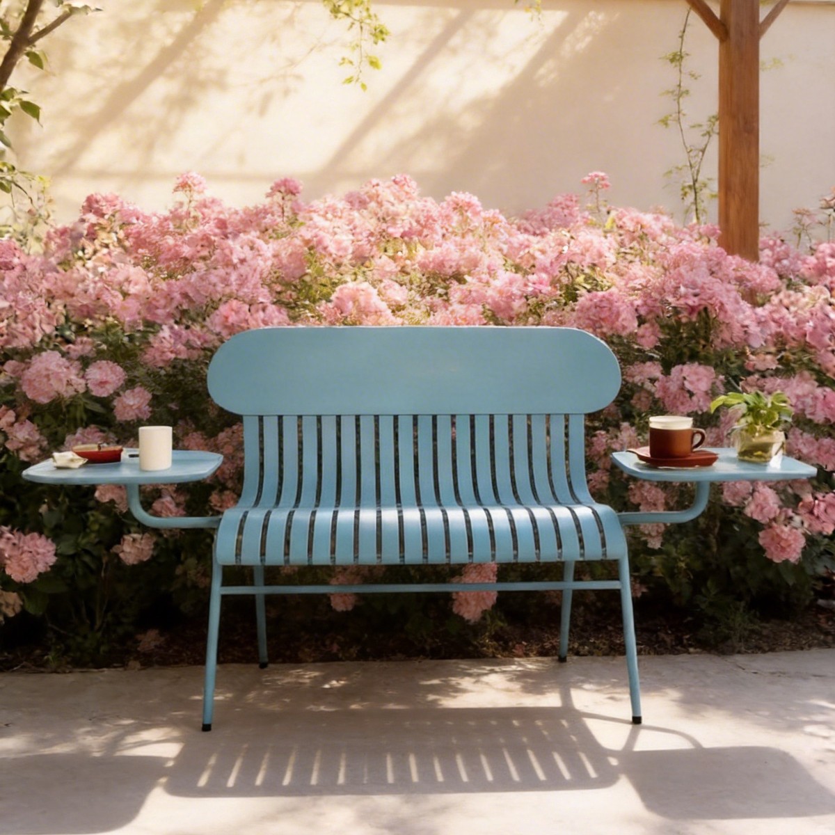 HYS Outdoor Double Chair Milk  – Coffee Tea Garden recenzja i cena
