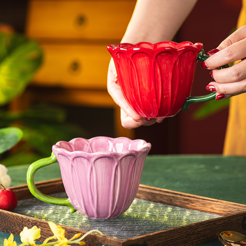 Creative Ceramic Coffee Cup De – Coffee Tea English recenzja i cena