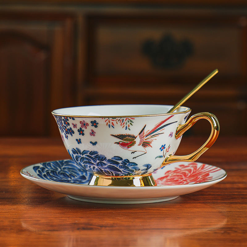 European retro bone China coff – Coffee Tea English recenzja i cena