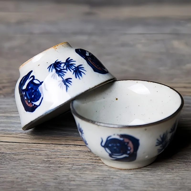 1PC 30ml Hand-Painted Chinese  – Gongfu Tea Set recenzja i cena