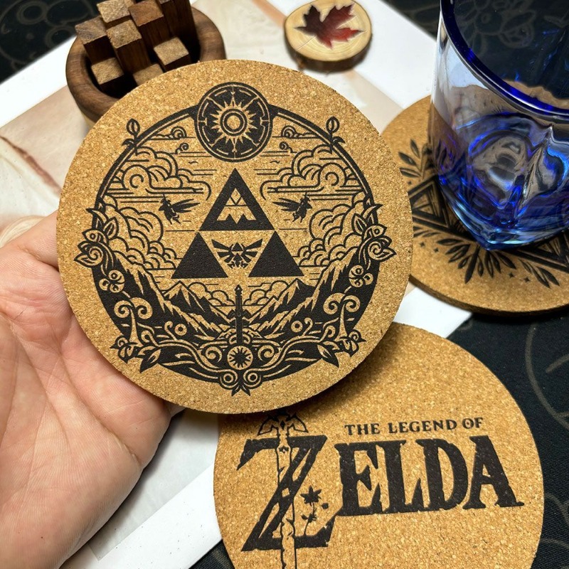 Zelda Coaster Cartoon Anime Ro – Good Coffee Tea recenzja i cena