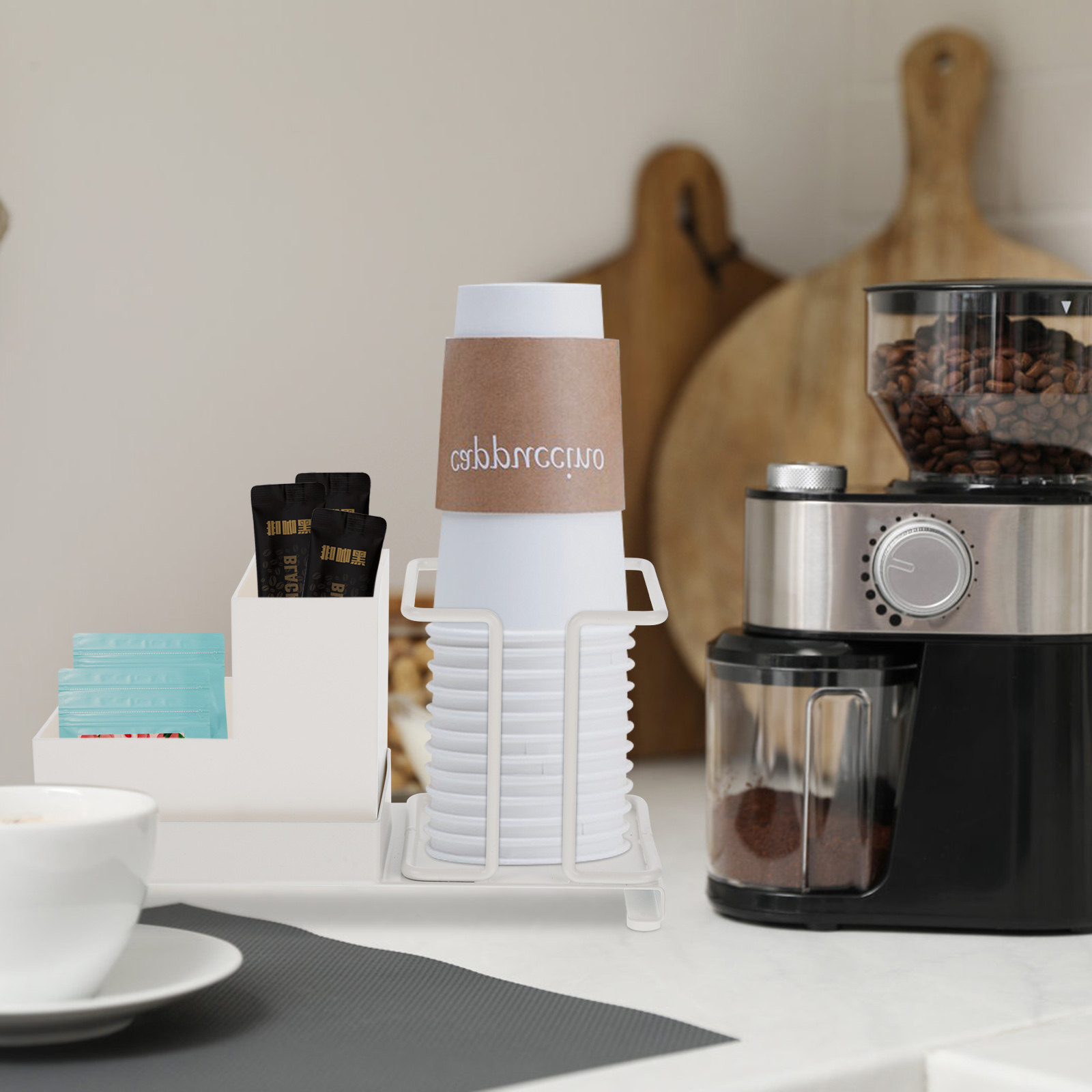 Coffee Bar Organizer Disposabl – Coffee Tea Home recenzja i cena