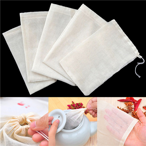 1pc/10Pcs Cotton Tea Bags Musl – Coffee Tea Garden recenzja i cena
