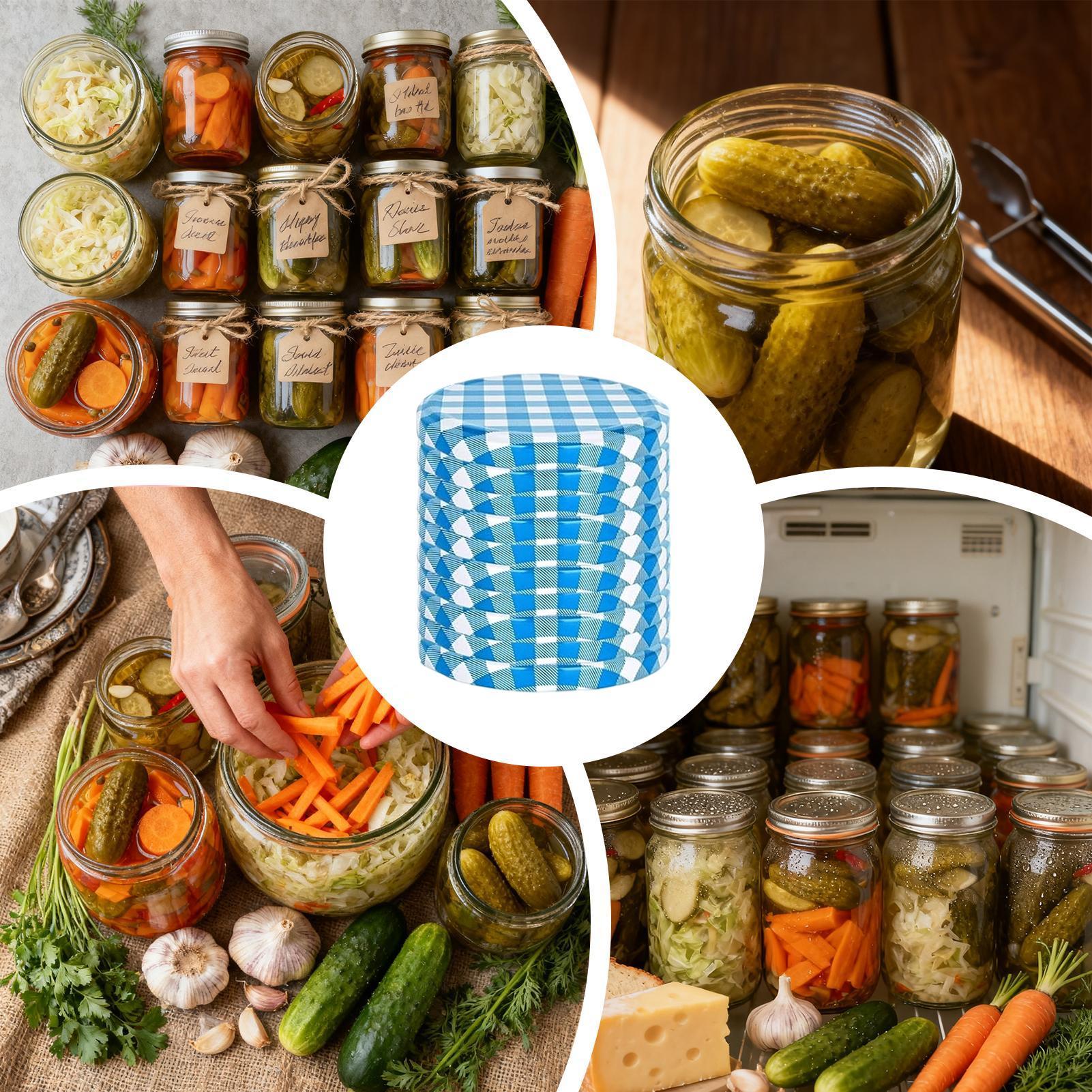 Canning Lids 50 Piece Leak Pro – Coffee Tea & Jane recenzja i cena