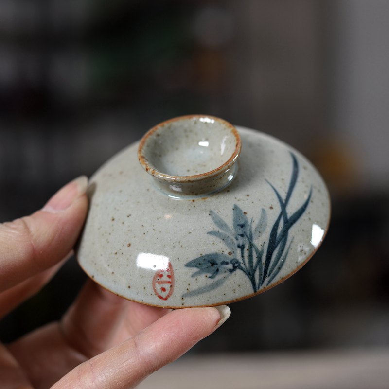 Handpainted Chinese Sancai Gai – Gongfu Tea Set recenzja i cena