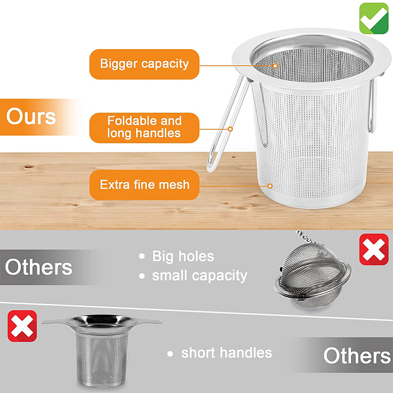 LMETJMA Tea Infuser Stainless  – Coffee Tea Infusion recenzja i cena