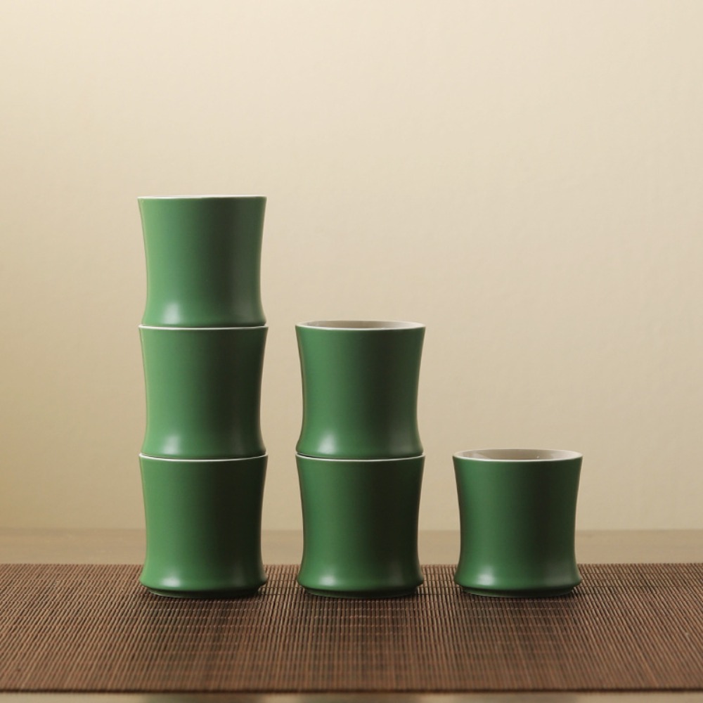3pcs Master Cup Ceramic Bamboo – Gongfu Tea Set recenzja i cena