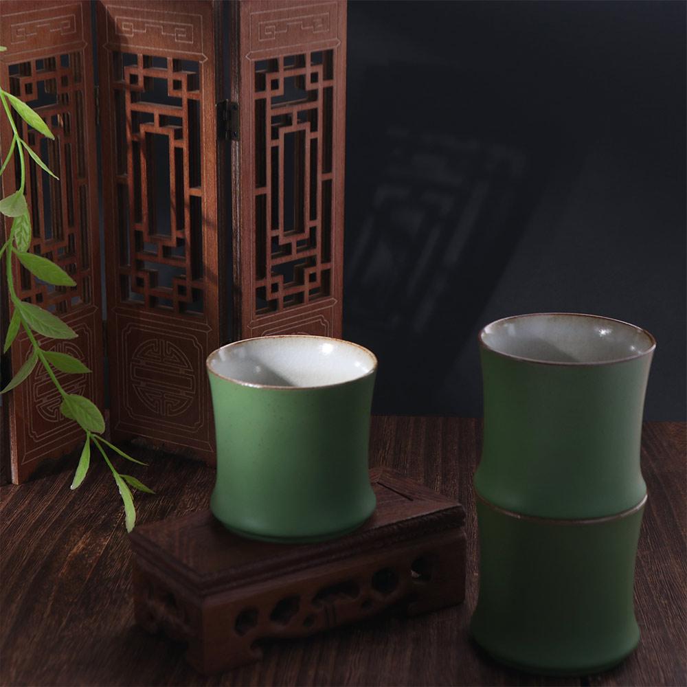 3pcs Master Cup Ceramic Bamboo – Gongfu Tea Set recenzja i cena