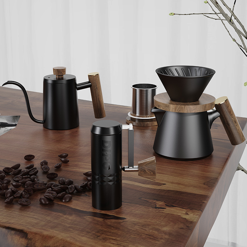 DHPO Luxury Coffee Kit Set wit – Pour Over Kettle recenzja i cena