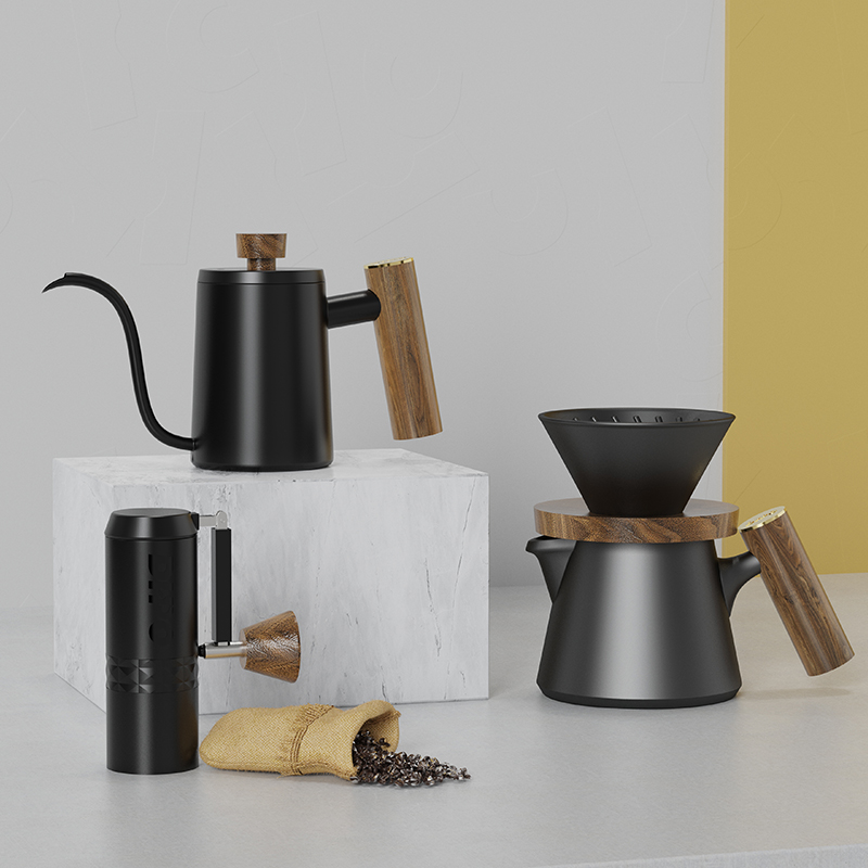 DHPO Luxury Coffee Kit Set wit – Pour Over Kettle recenzja i cena