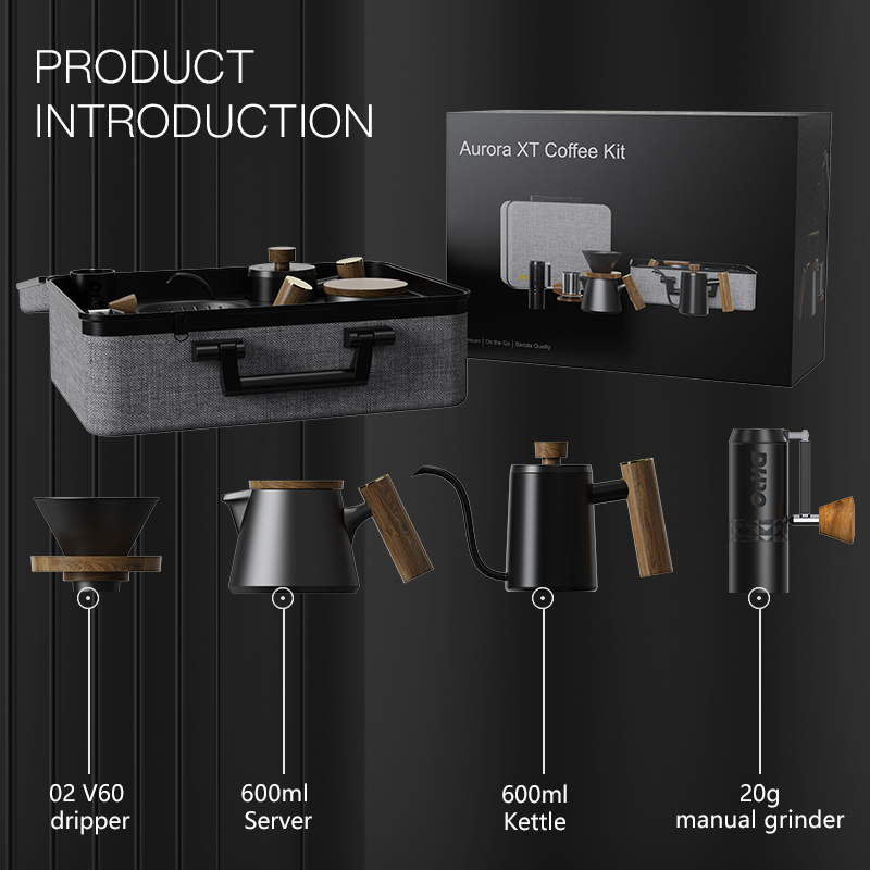 DHPO Luxury Coffee Kit Set wit – Pour Over Kettle recenzja i cena