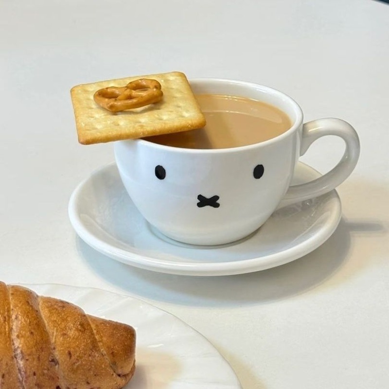 Miffy Ceramic Coffee Mug Cute  – Good Coffee Tea recenzja i cena