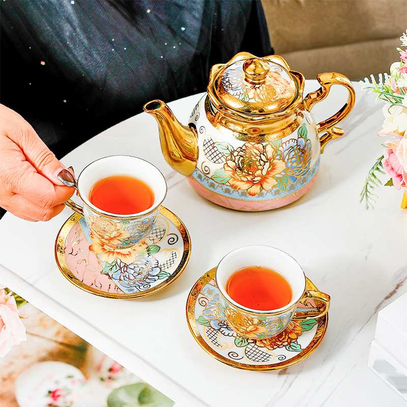 14 Piece Set Household Europea – Coffee Tea English recenzja i cena