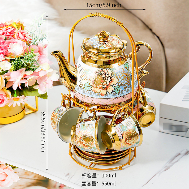 14 Piece Set Household Europea – Coffee Tea English recenzja i cena