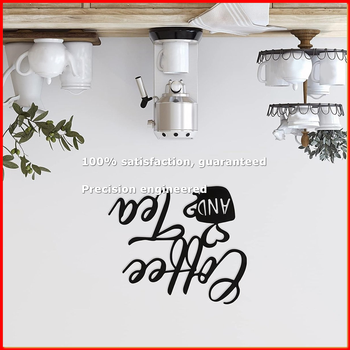 Coffee Sign and Tea Bar Metal  – Coffee Tea & Jane recenzja i cena