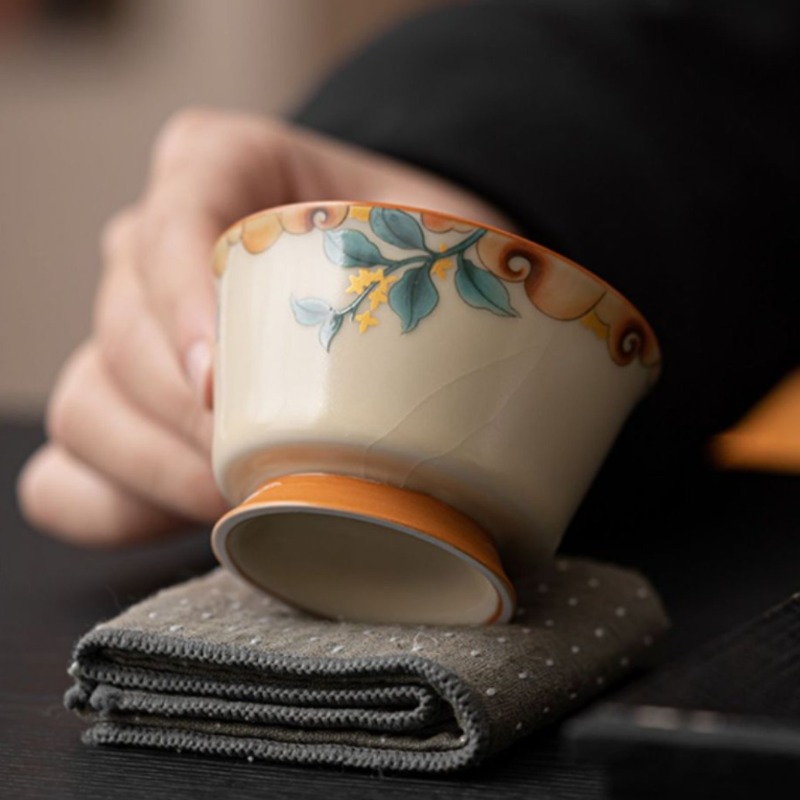 Handmade Ruyao Celadon Tea Cup – Gongfu Tea Set recenzja i cena