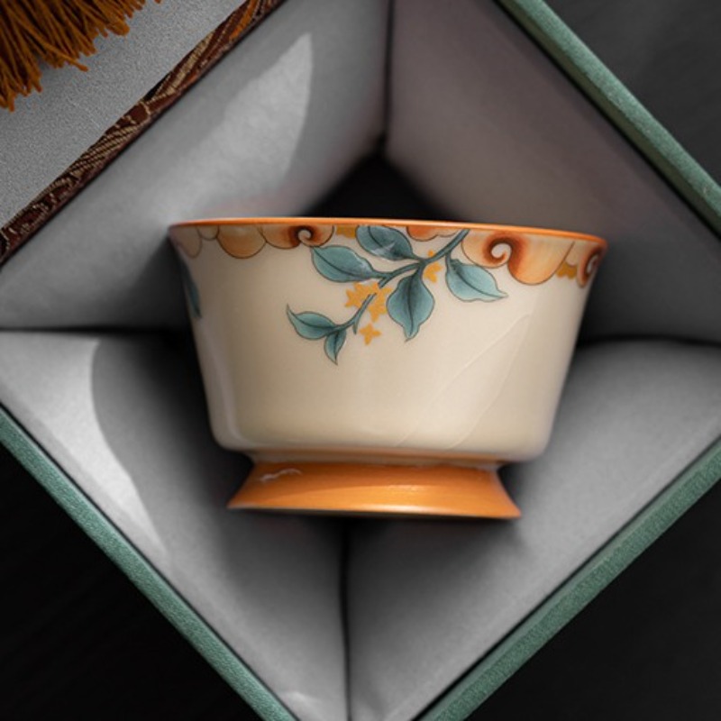 Handmade Ruyao Celadon Tea Cup – Gongfu Tea Set recenzja i cena