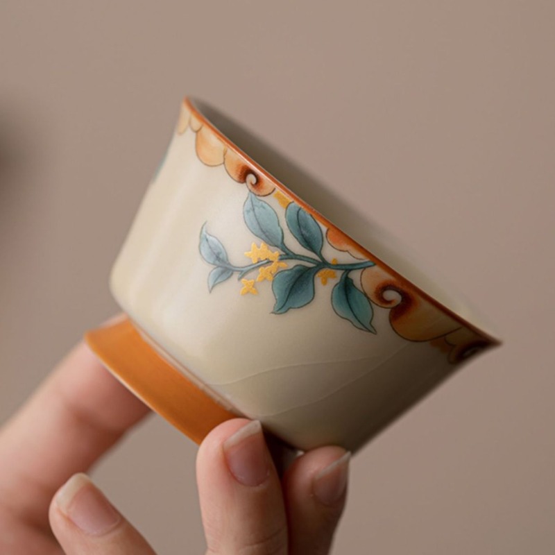 Handmade Ruyao Celadon Tea Cup – Gongfu Tea Set recenzja i cena